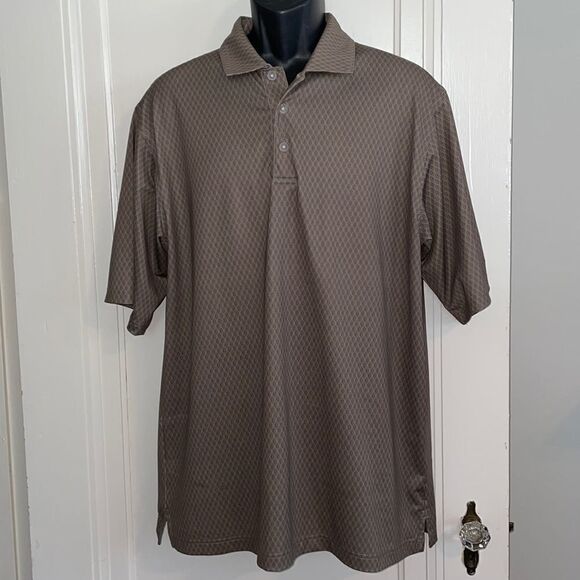 Slazenger brown UV protection polo shirt - Picture 1 of 8